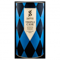 Табак Satyr Platinum - Triple Cask Limited Edition (Тройная Бочка Лимитед, 100 грамм)