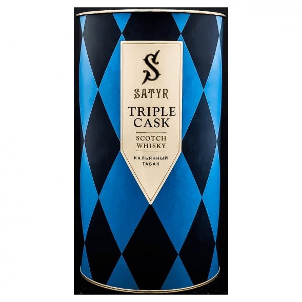 Табак Satyr Platinum - Triple Cask Limited Edition (Тройная Бочка Лимитед, 100 грамм) купить в Краснодаре