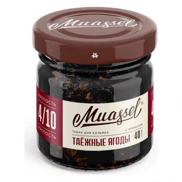 Табак Muassel Medium - Таёжные Ягоды (40 грамм) купить в Краснодаре