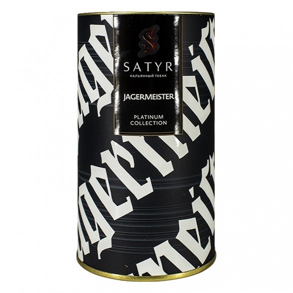 Табак Satyr Platinum - Jagermeister Limited Edition (Егермейстер Лимитед, 100 грамм) купить в Краснодаре
