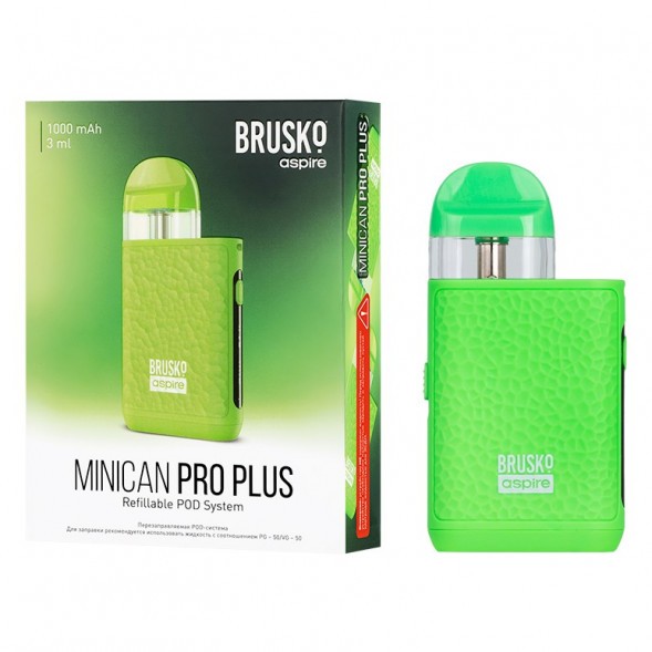 Электронная сигарета Brusko - Minican PRO Plus (Зеленый) купить в Краснодаре