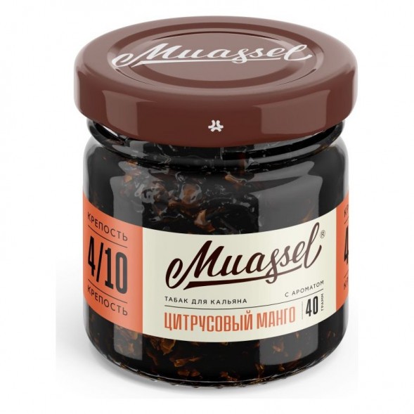 Табак Muassel Medium - Цитрусовый Манго (40 грамм) купить в Краснодаре