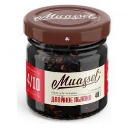 Табак Muassel Strong - Двойное Яблоко (40 грамм)