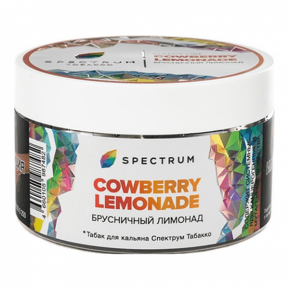 Табак Spectrum - Cowberry Lemonade (Брусничный Лимонад, 200 грамм) купить в Краснодаре