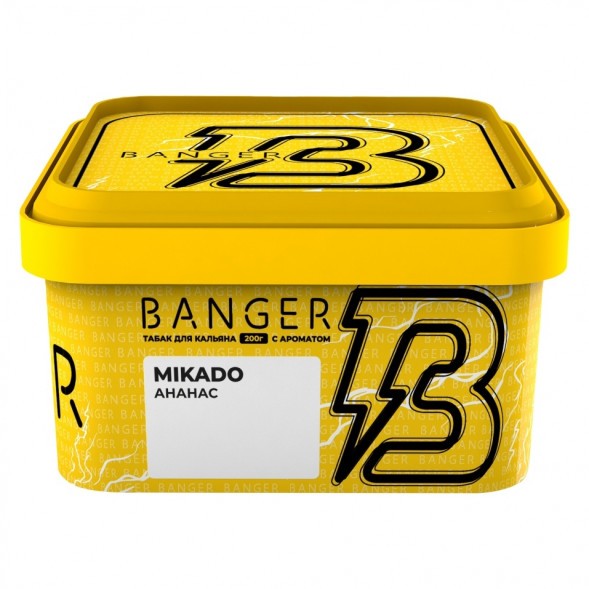 Табак Banger - Mikado (Ананас, 200 грамм) купить в Краснодаре