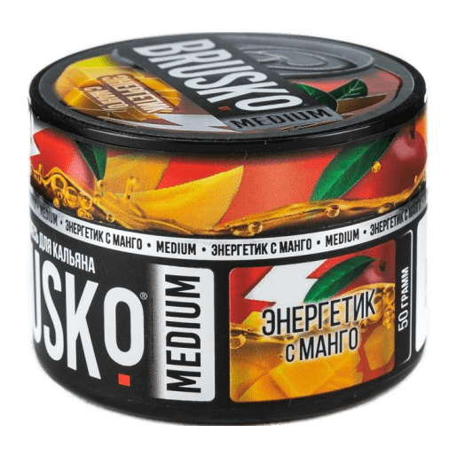Смесь Brusko Medium - Энергетик с Манго (50 грамм) купить в Краснодаре