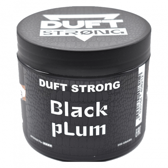 Табак Duft Strong - Black Plum (Чернослив, 200 грамм) купить в Краснодаре