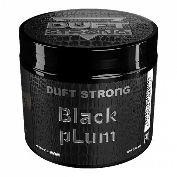 Табак Duft Strong - Black Plum (Чернослив, 200 грамм) купить в Краснодаре