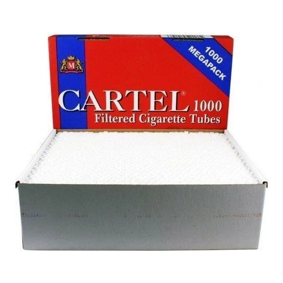Гильзы сигаретные Cartel - 84x15 мм (1000 штук) купить в Краснодаре