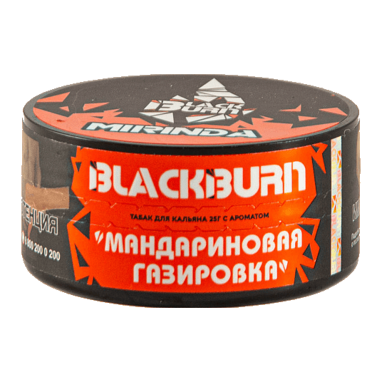 Табак BlackBurn - Mirinda (Мандариновая Газировка, 25 грамм) купить в Краснодаре