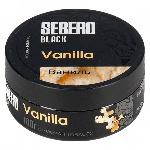 Табак Sebero Black - Vanilla (Ваниль, 100 грамм) купить в Краснодаре