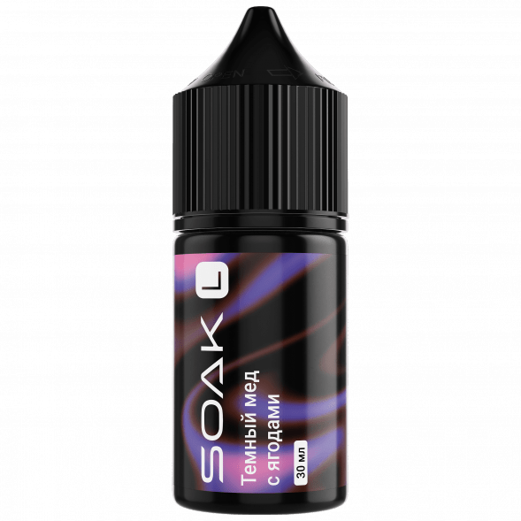 Жидкость SOAK L30 - Dark Honey Berries (Тёмный Мёд с Ягодами, 30 мл, 2 мг) купить в Краснодаре