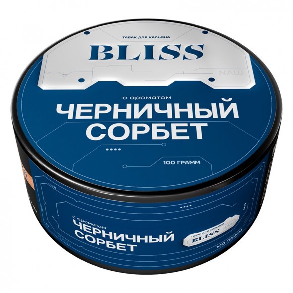 Табак Bliss - Черничный Сорбет (100 грамм) купить в Краснодаре