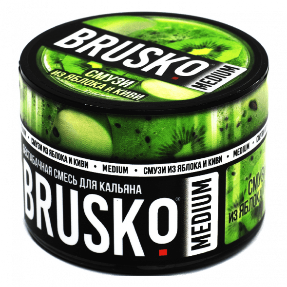 Смесь Brusko Medium - Смузи из Яблока и Киви (50 грамм) купить в Краснодаре