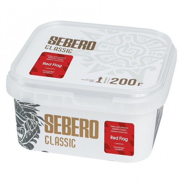 Табак Sebero - Red Flag (Кизиловая Конфета, 200 грамм) купить в Краснодаре