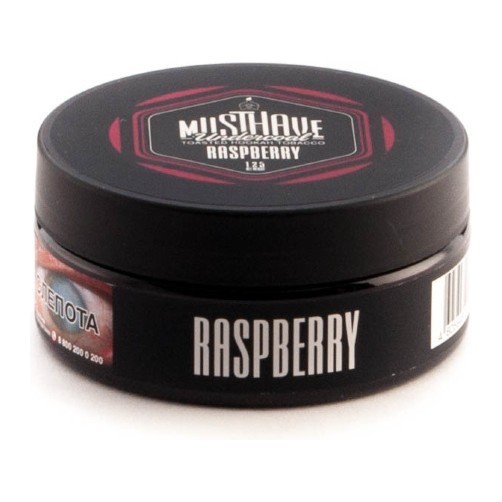 Табак Must Have - Raspberry (Малина, 125 грамм) купить в Краснодаре