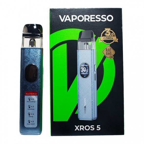 Электронная сигарета Vaporesso XROS 5 - Blue Silk купить в Краснодаре