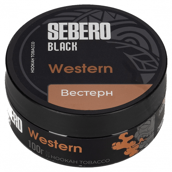 Табак Sebero Black - Western (Вестерн, 100 грамм) купить в Краснодаре