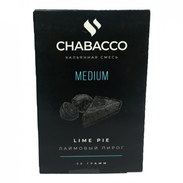 Смесь Chabacco MEDIUM - Lime Pie (Лаймовый Пирог, 50 грамм) купить в Краснодаре