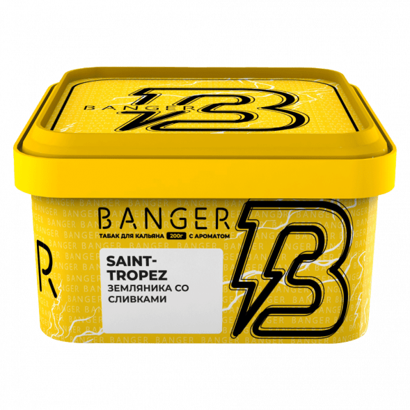 Табак Banger - Saint-Tropez (Земляника со Сливками, 200 грамм) купить в Краснодаре