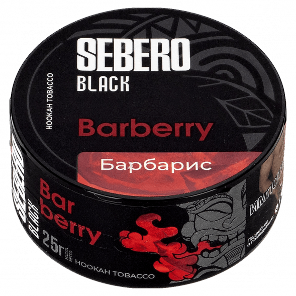 Табак Sebero Black - Barberry (Барбарис, 25 грамм) купить в Краснодаре