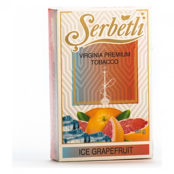 Табак Serbetli - Ice Grapefruit (Грейпфрут со Льдом, 50 грамм, Акциз) купить в Краснодаре