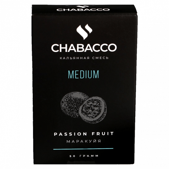 Смесь Chabacco MEDIUM - Passion Fruit (Маракуйя, 50 грамм) купить в Краснодаре
