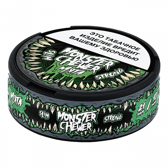 Табак жевательный Monster Chewer - Мята (10 грамм) купить в Краснодаре