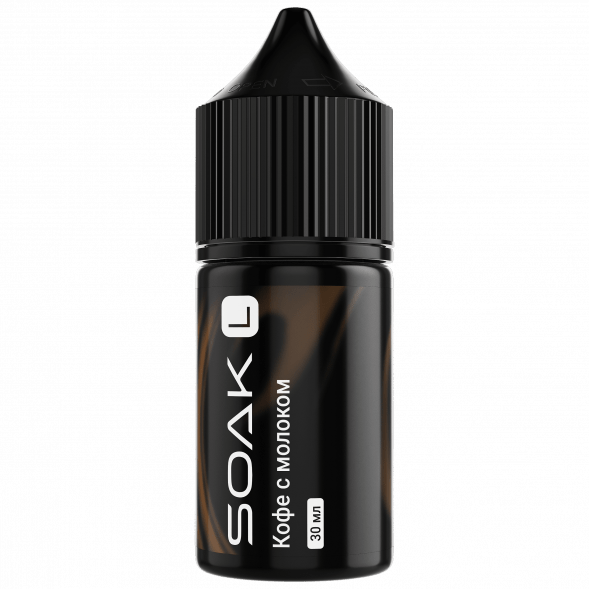 Жидкость SOAK L30 - Coffee Milk (Кофе с Молоком, 30 мл, 2 мг) купить в Краснодаре