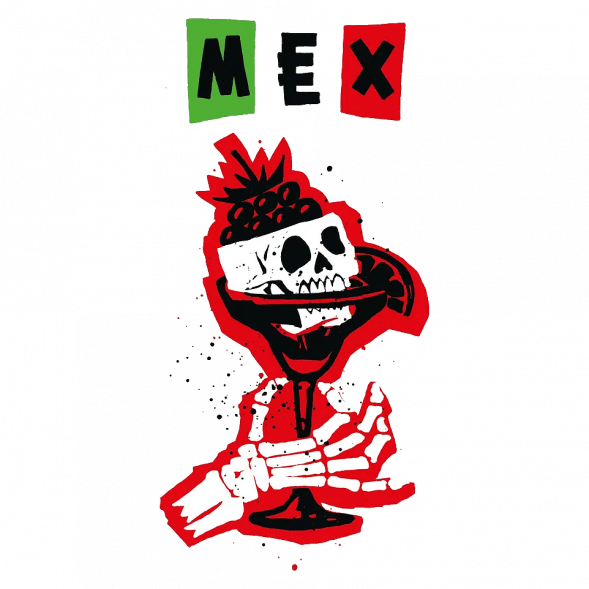 Табак Хулиган Hard - MEX (Ежевичная Маргарита, 200 грамм) купить в Краснодаре