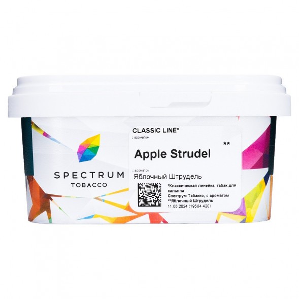 Табак Spectrum - Apple Strudel (Яблочный Штрудель, 200 грамм) купить в Краснодаре