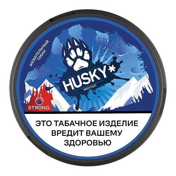 Табак жевательный HUSKY - Strong Menthol (Ментол) купить в Краснодаре