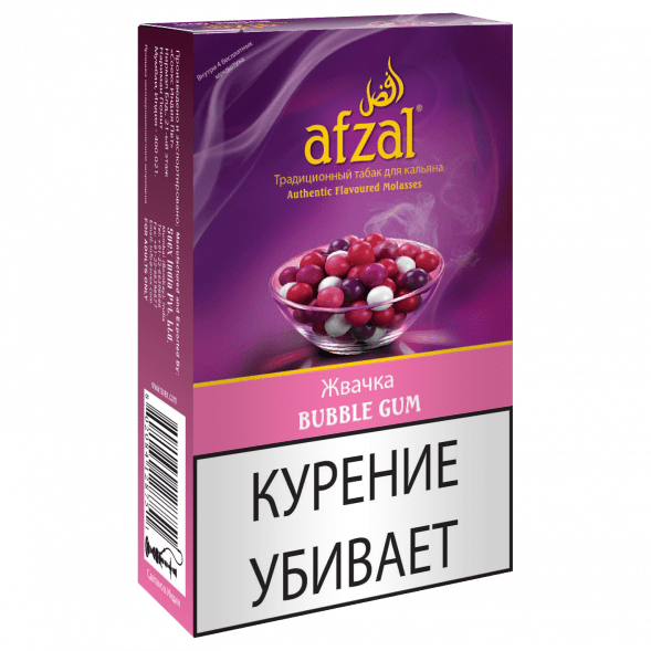 Табак Afzal - Bubble Gum (Жевательная Резинка, 40 грамм) купить в Краснодаре