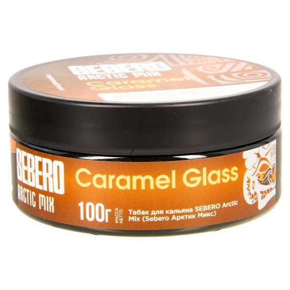 Табак Sebero Arctic Mix - Caramel Glass (Карамел Гласс, 100 грамм) купить в Краснодаре