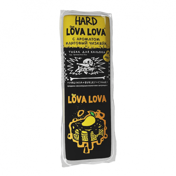Табак Хулиган Hard - LOVA LOVA (Манговый Чизкейк, 200 грамм) купить в Краснодаре