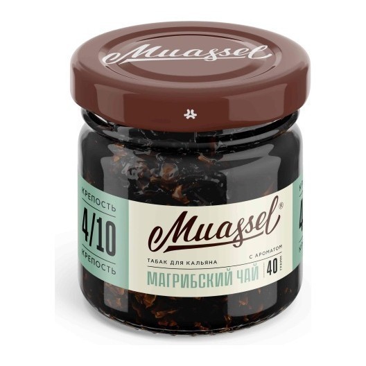 Табак Muassel Strong - Магрибский Чай (40 грамм) купить в Краснодаре