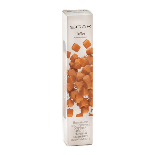 SOAK X - Toffee (Кремовый Ирис, 2200 затяжек) купить в Краснодаре