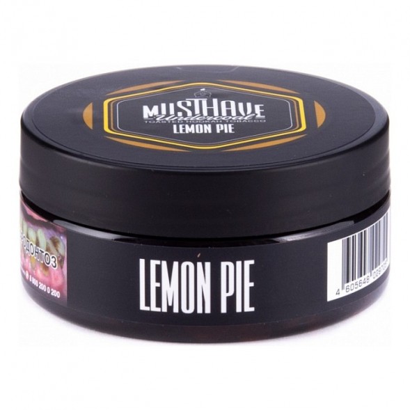 Табак Must Have - Lemon Pie (Лимонный Пирог, 125 грамм) купить в Краснодаре