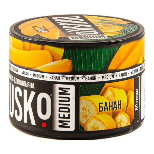 Смесь Brusko Medium - Банан (50 грамм) купить в Краснодаре