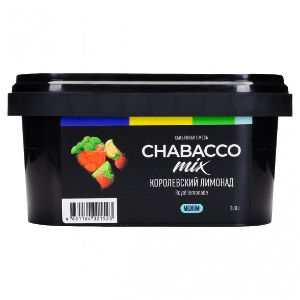 Смесь Chabacco Emotions MEDIUM - Royal Lemonade (Королевский Лимонад, 200 грамм) купить в Краснодаре