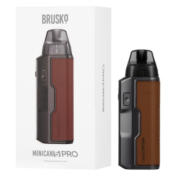 Электронная сигарета Brusko - Minican 5 PRO (Коричневый Графит) купить в Краснодаре