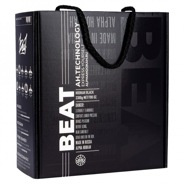 Кальян Alpha Hookah - Beat White Gold (Прозрачная Колба) купить в Краснодаре