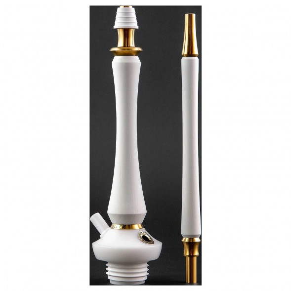 Кальян UNION - Sleek PVD White (Белый, Без Колбы) купить в Краснодаре