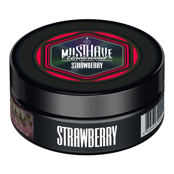 Табак Must Have - Strawberry (Клубника, 125 грамм) купить в Краснодаре