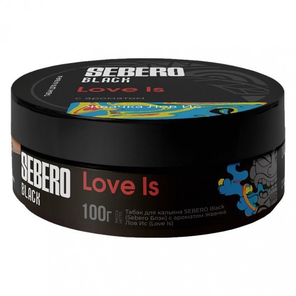 Табак Sebero Black - Love Is (Жвачка Лов Ис, 100 грамм) купить в Краснодаре