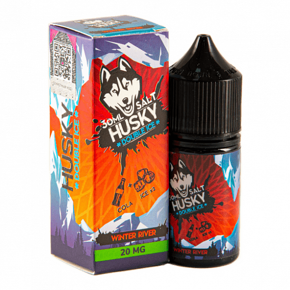 Жидкость Husky Double Ice Salt - Winter River (30 мл) купить в Краснодаре