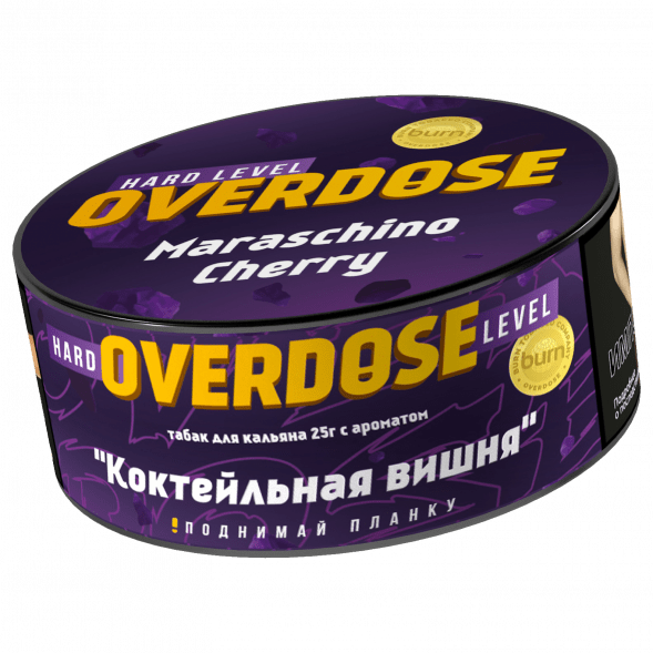 Табак Overdose - Maraschino Cherry (Коктейльная Вишня, 25 грамм) купить в Краснодаре