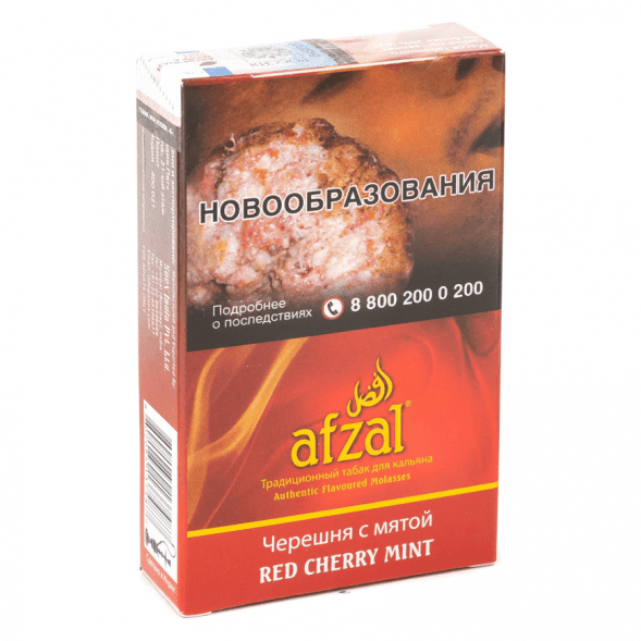 Табак Afzal - Red Cherry Mint (Черешня с Мятой, 40 грамм) купить в Краснодаре