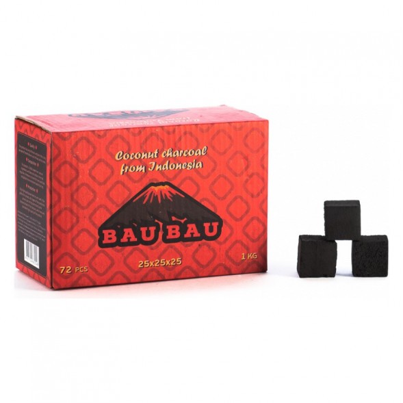 Уголь Bau Bau - Big Cubes (25 мм, 72 кубика, Красный) купить в Краснодаре