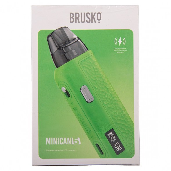 Электронная сигарета Brusko - Minican 5 (Зелёный) купить в Краснодаре